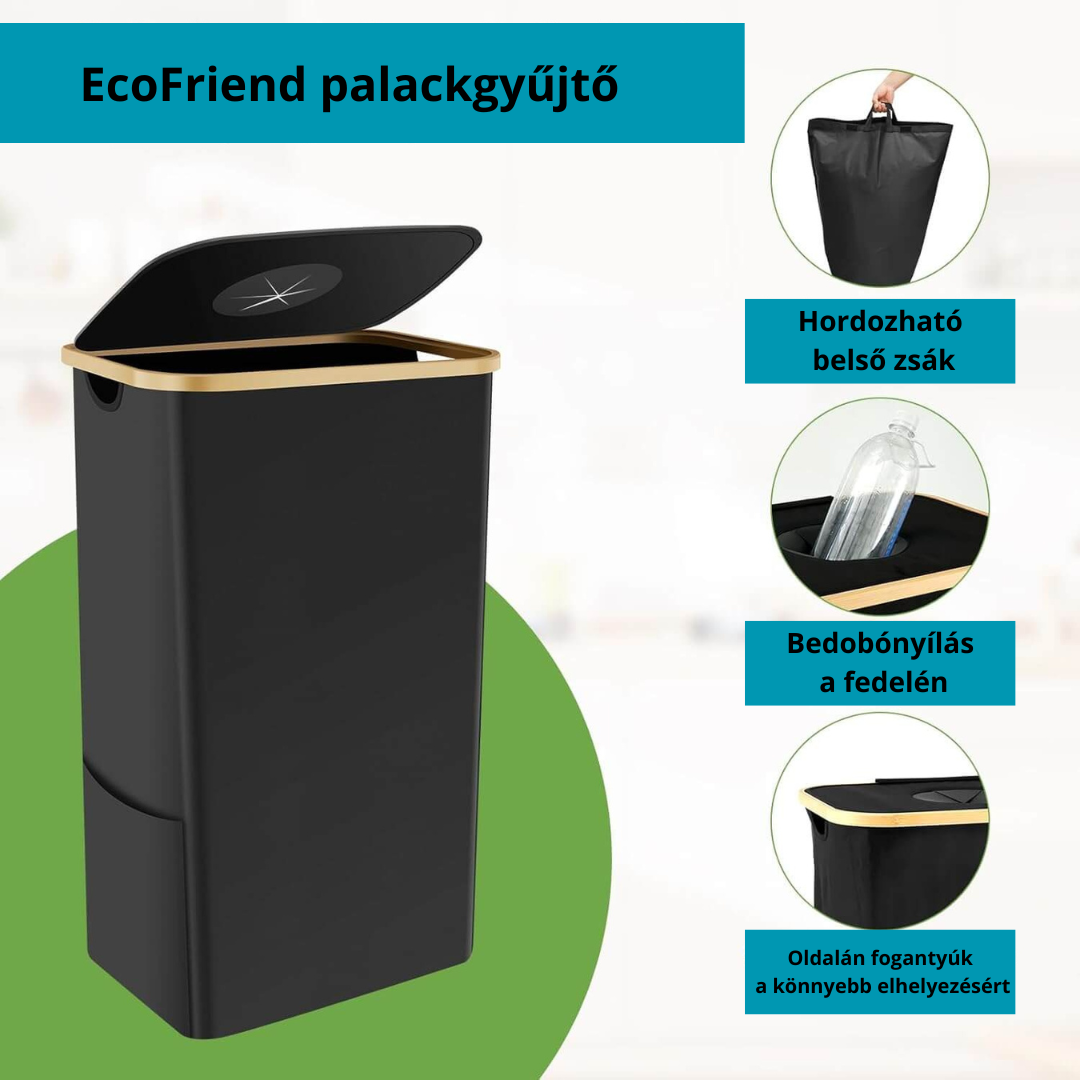 EcoFriend palack gyűjtő 2 db belső zsákkal