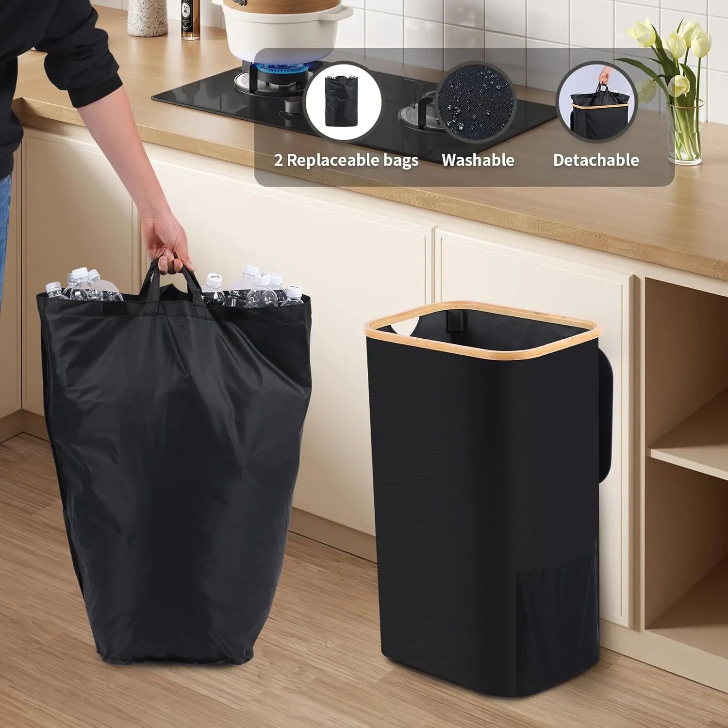 EcoFriend palack gyűjtő 2 db belső zsákkal