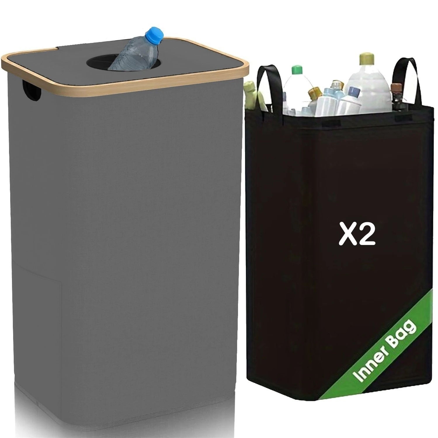 EcoFriend palack gyűjtő 2 db belső zsákkal