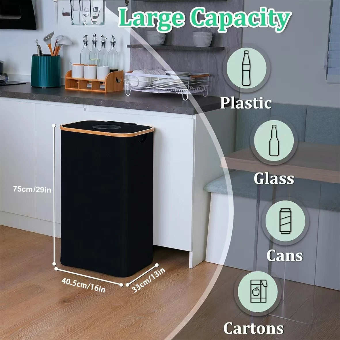 EcoFriend palack gyűjtő 2 db belső zsákkal