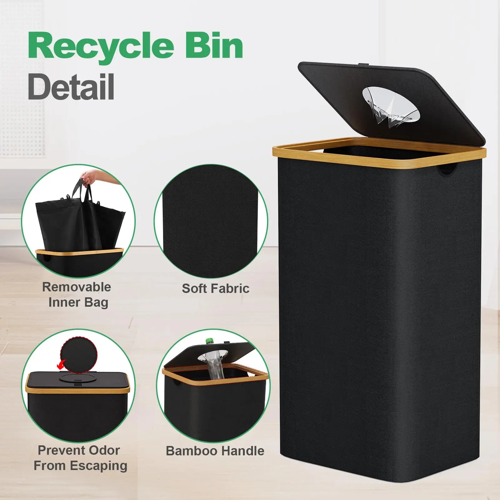 EcoFriend palack gyűjtő 2 db belső zsákkal