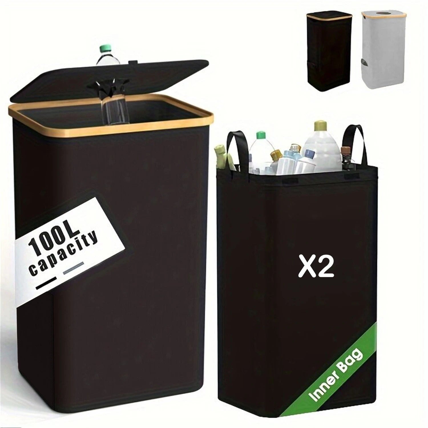 EcoFriend palack gyűjtő 2 db belső zsákkal